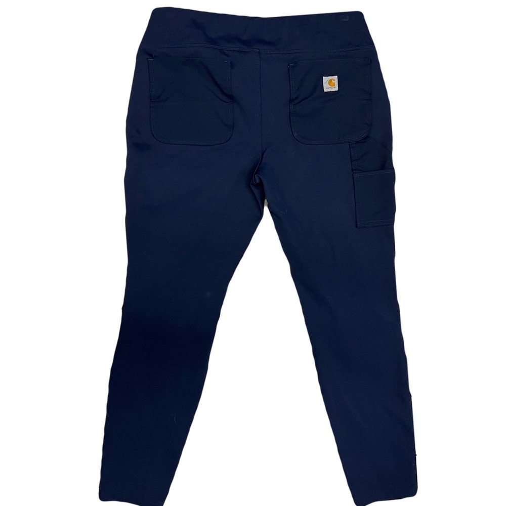 Carhartt Womens Force Utility Navy Pant Pull On Fitted Legging Utility